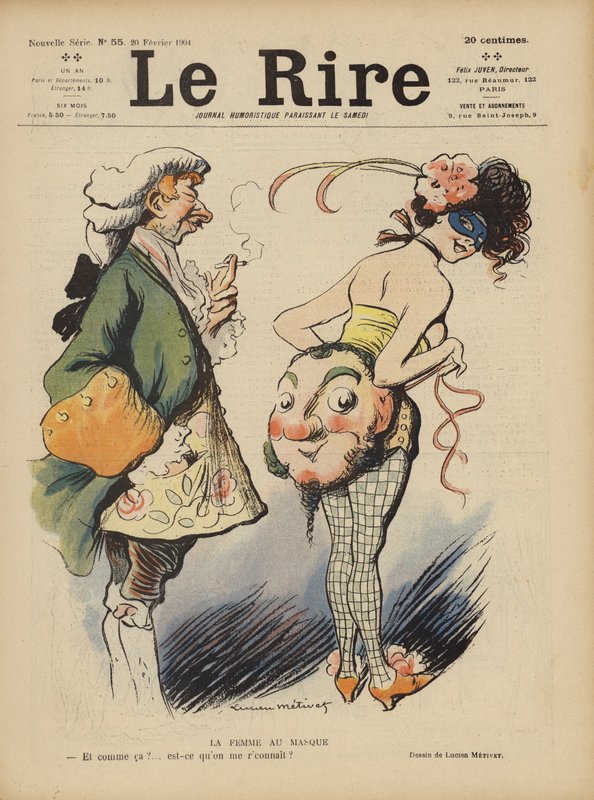 Illustration til Le Rire af Lucien Metivet