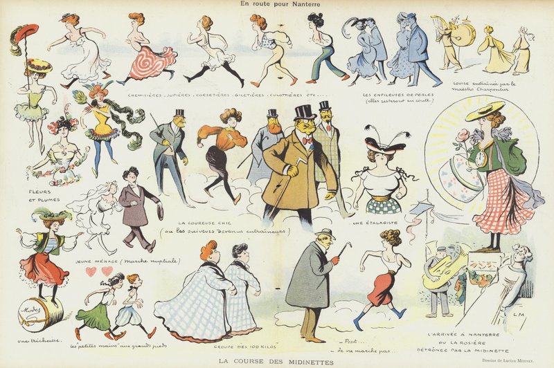 Illustration til Le Rire af Lucien Metivet