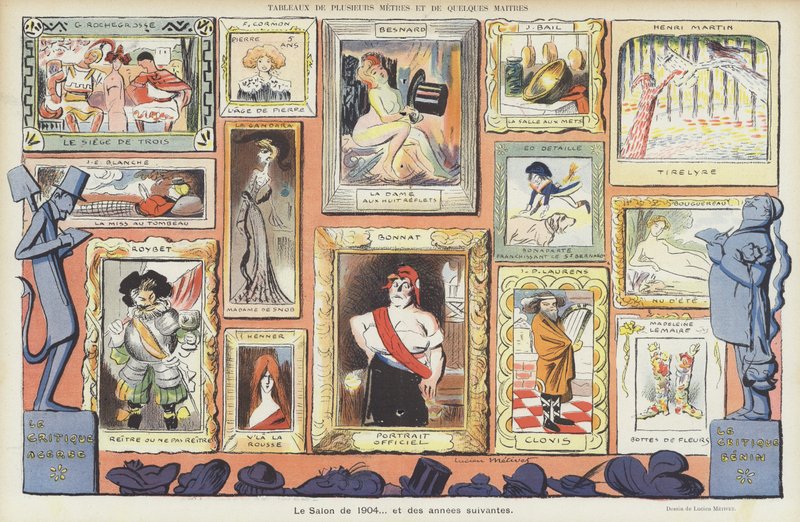 Illustration til Le Rire af Lucien Metivet