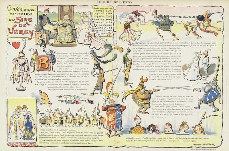 Illustration til Le Rire af Lucien Metivet
