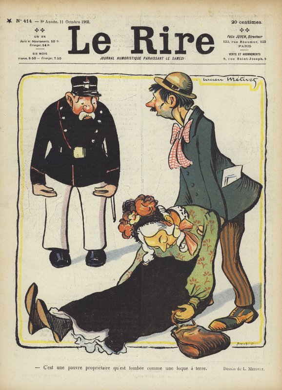 Illustration til Le Rire af Lucien Metivet