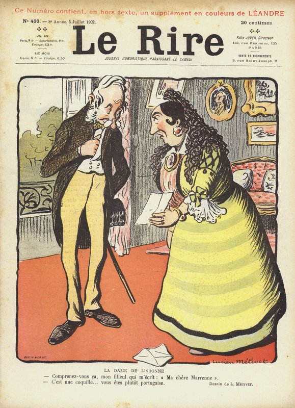 Illustration til Le Rire af Lucien Metivet