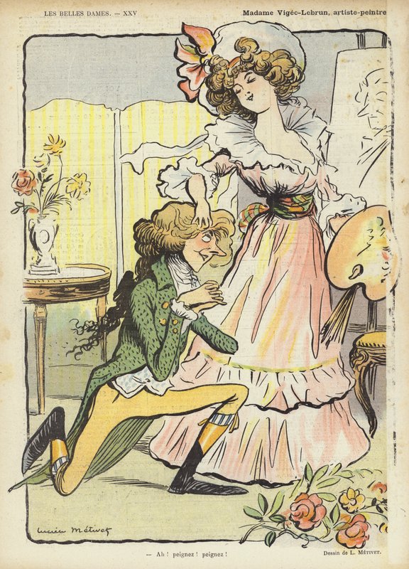 Illustration til Le Rire af Lucien Metivet