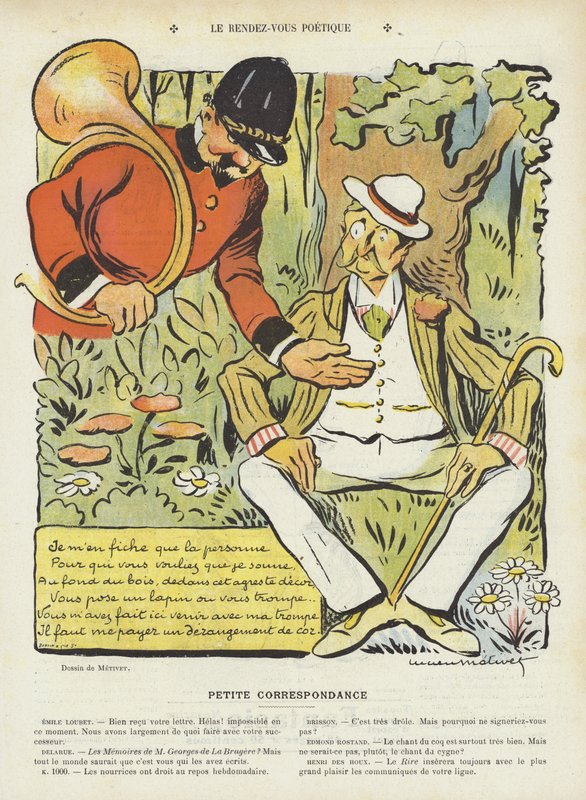 Illustration til Le Rire af Lucien Metivet