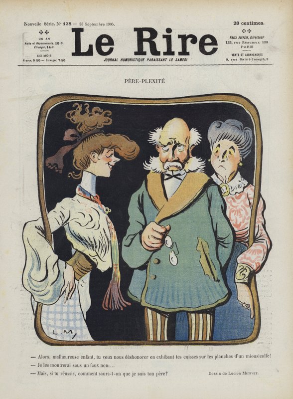 Illustration til Le Rire af Lucien Metivet