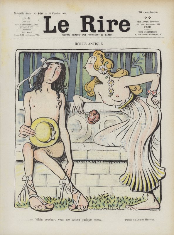 Illustration til Le Rire af Lucien Metivet