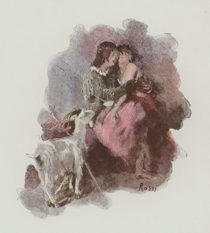 Illustration til Notre-Dame De Paris af Victor Hugo af Lucius Rossi