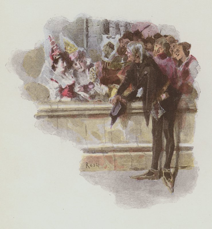 Illustration til Notre-Dame De Paris af Victor Hugo af Lucius Rossi