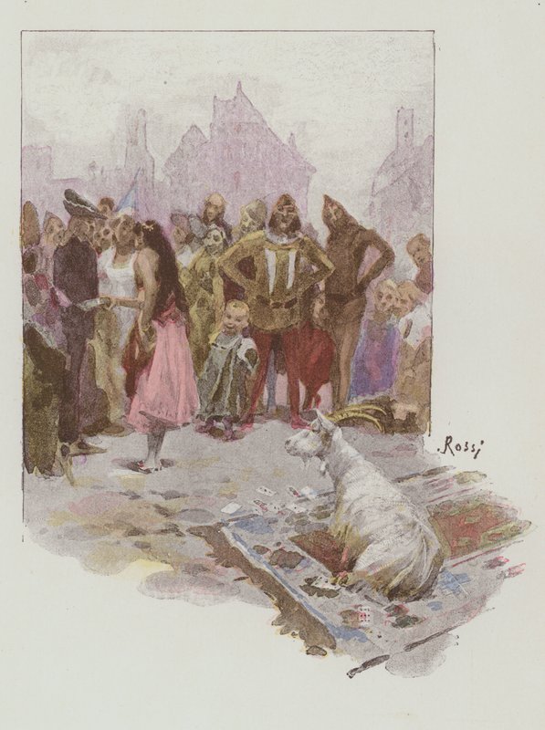 Illustration til Notre-Dame De Paris af Victor Hugo af Lucius Rossi