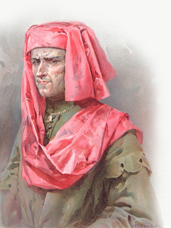 Illustration til Shakespeares Othello (chromolitho) af Ludovico Marchetti