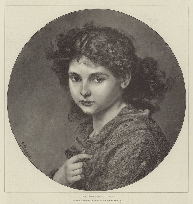 Nina af Ludwig Knaus
