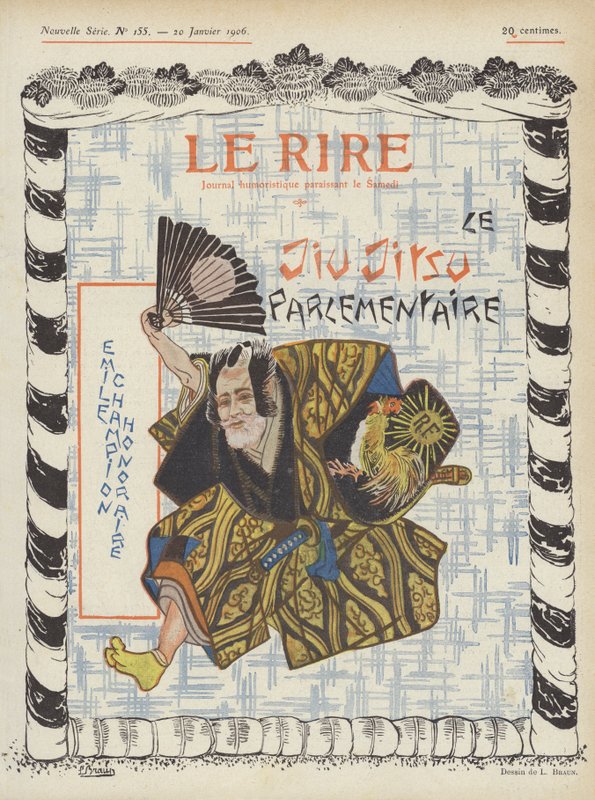 Illustration til Le Rire af Ludwig Braun