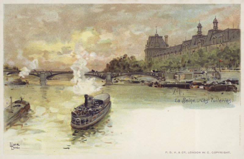 Tuilerierne, Paris af Luigi Loir