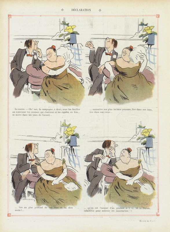 Illustration til Le Rire af Marcel Amable O.L. Capy