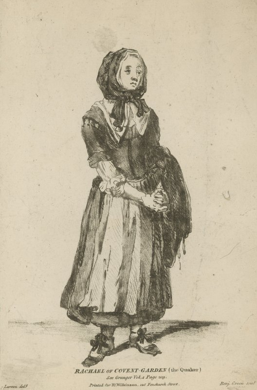 Rachael fra Covent Garden, kvækeren af Marcellus the Younger Laroon