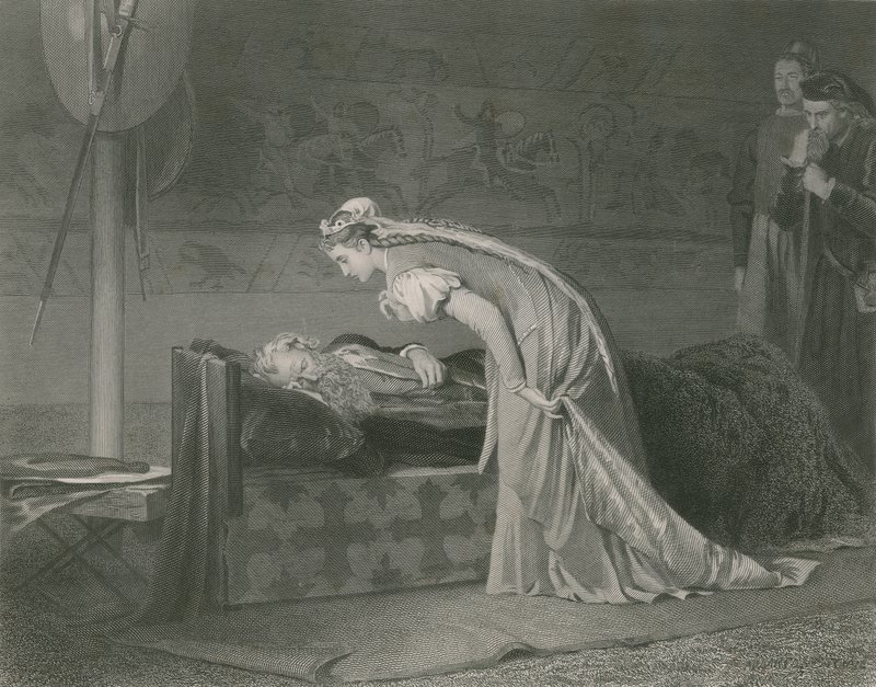 Lear og Cordelia, Kong Lear af Marcus Stone