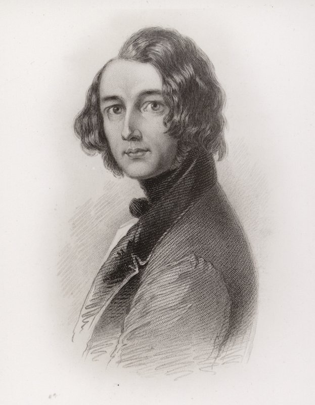 Charles Dickens (1812-1870), engelsk forfatter, 1844 af Margaret Gillies