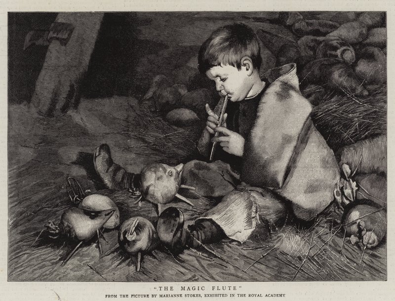 Tryllefløjten af Marianne Stokes
