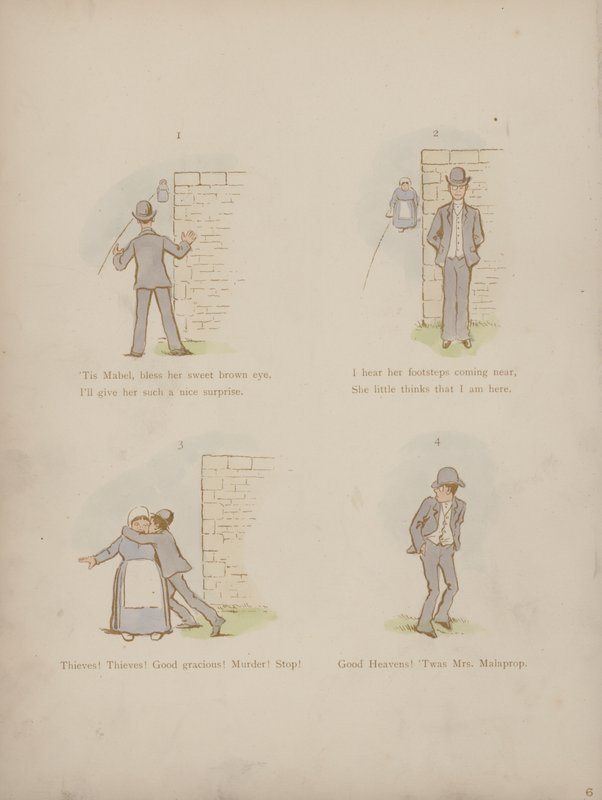 Side fra Cynicus Humors (farvet gravering) af Martin  Anderson