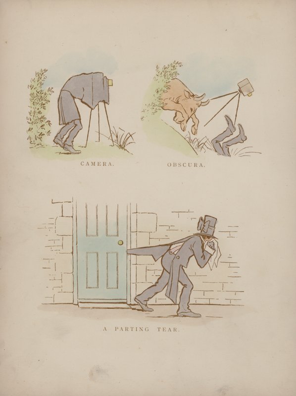Side fra Cynicus Humors (farvet gravering) af Martin  Anderson