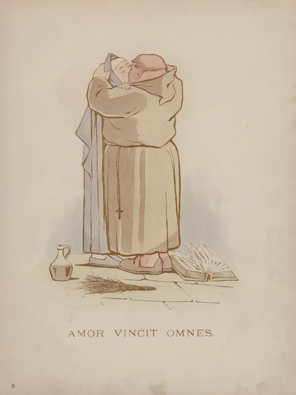 Side fra Cynicus Humors (farvet gravering) af Martin  Anderson