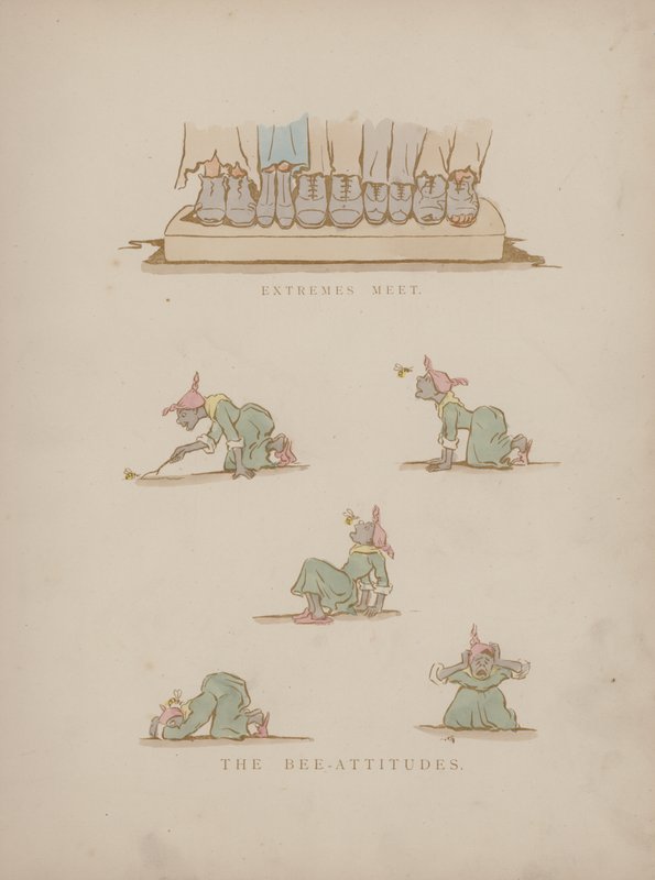 Side fra Cynicus Humors (farvet gravering) af Martin  Anderson