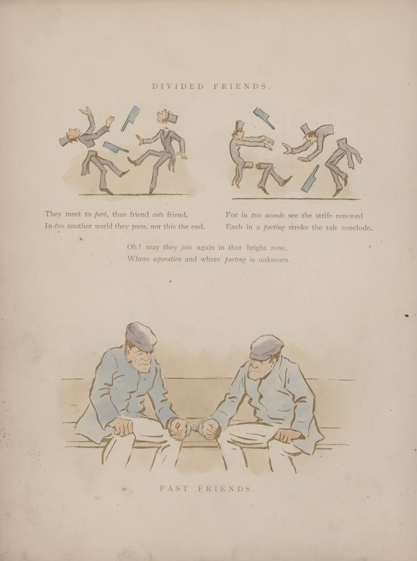 Side fra Cynicus Humors (farvet gravering) af Martin  Anderson