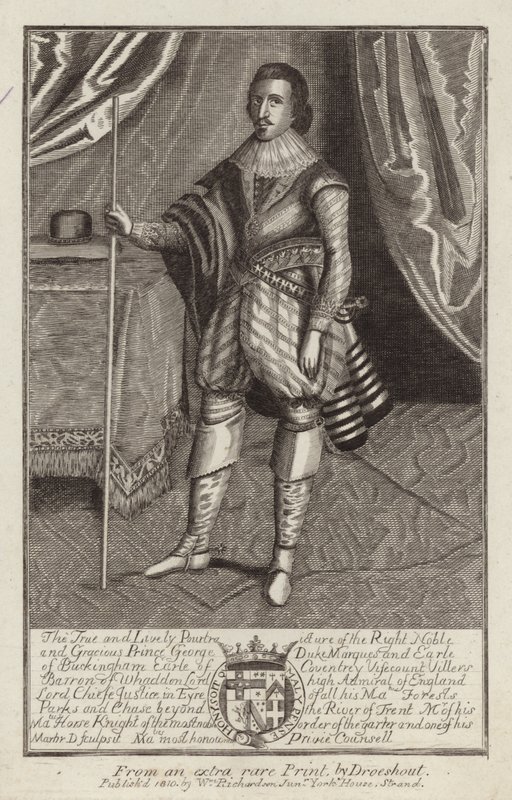George Villiers af Martin, the elder Droeshout