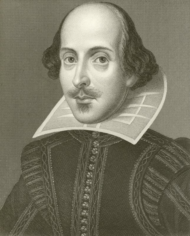 Shakspeare af Martin, the elder Droeshout