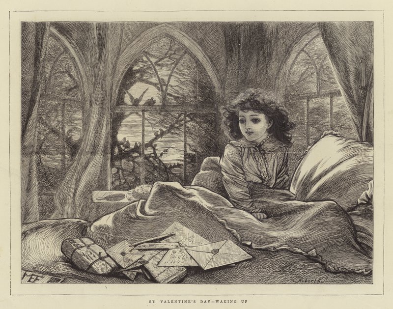 Valentinsdag, vågner op af Mary Ellen Edwards