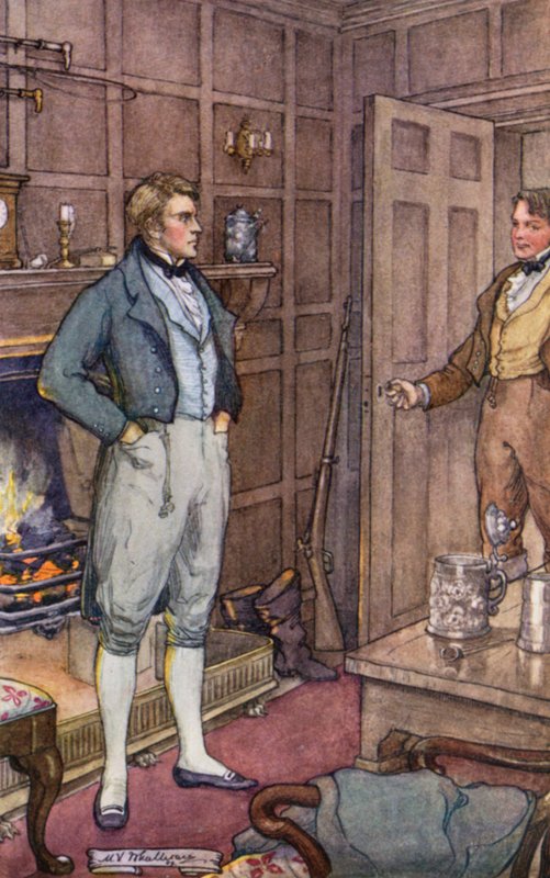 Illustration til Silas Marner af Mary V. Wheelhouse