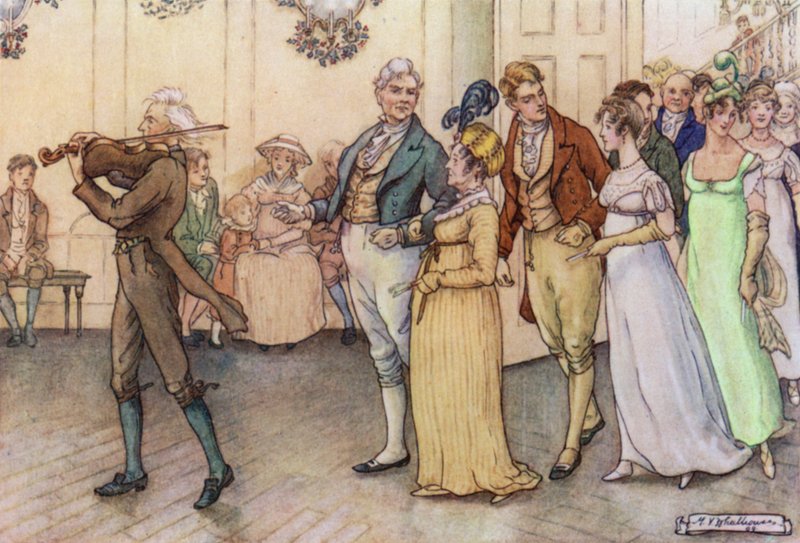 Illustration til Silas Marner af Mary V. Wheelhouse