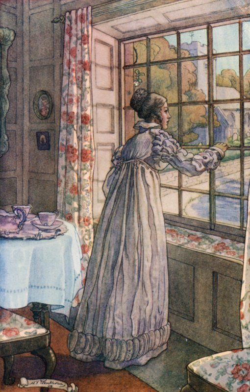 Illustration til Silas Marner af Mary V. Wheelhouse
