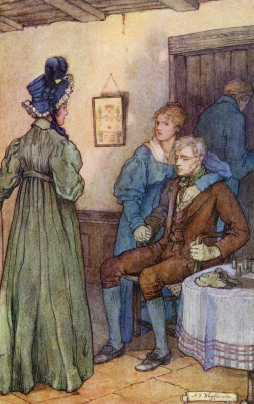 Illustration til Silas Marner af Mary V. Wheelhouse