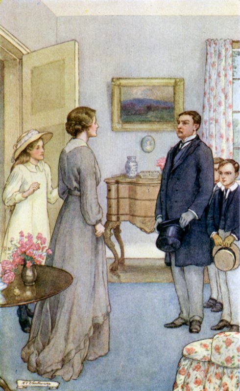 Scene fra The Slowcoach, af Edward Verrall Lucas af Mary V. Wheelhouse