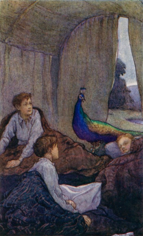 Scene fra The Slowcoach, af Edward Verrall Lucas af Mary V. Wheelhouse