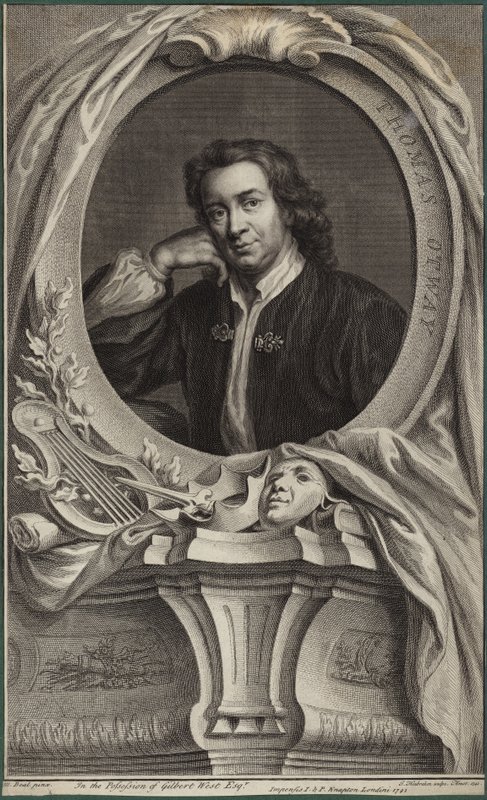 Portræt af Thomas Otway af Mary Beale