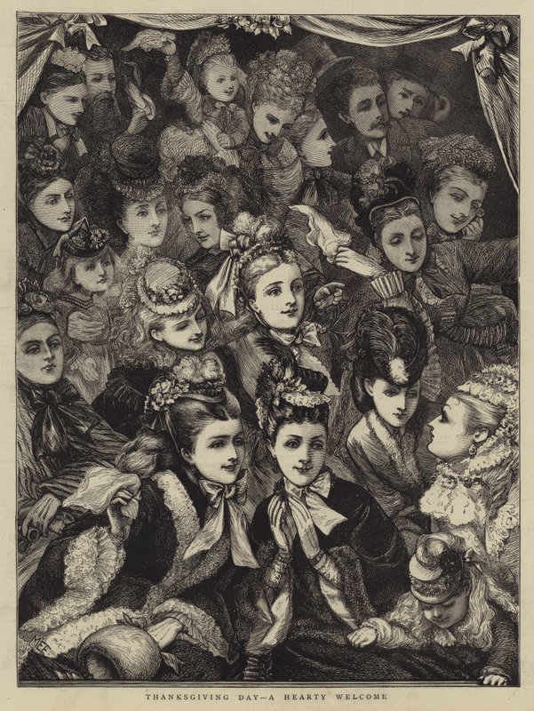 Thanksgiving Day, en hjertelig velkomst af Mary Ellen Edwards