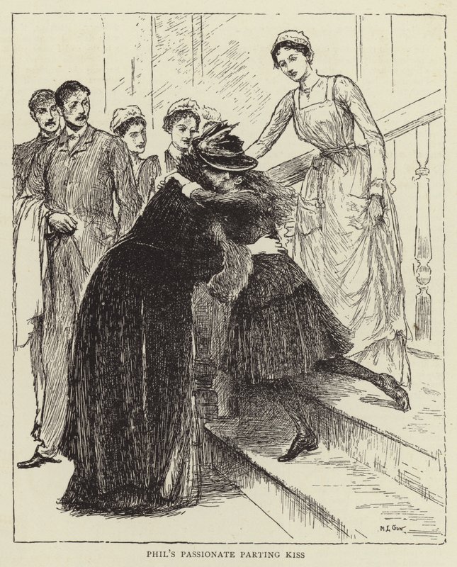 Illustration til Historien om en sygeplejerske, af Honnor Morten af Mary L. Gow