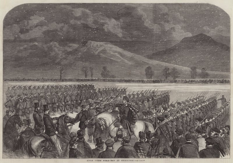 Rifle Corps Field-Day i Edinburgh af Matthew Somerville Morgan