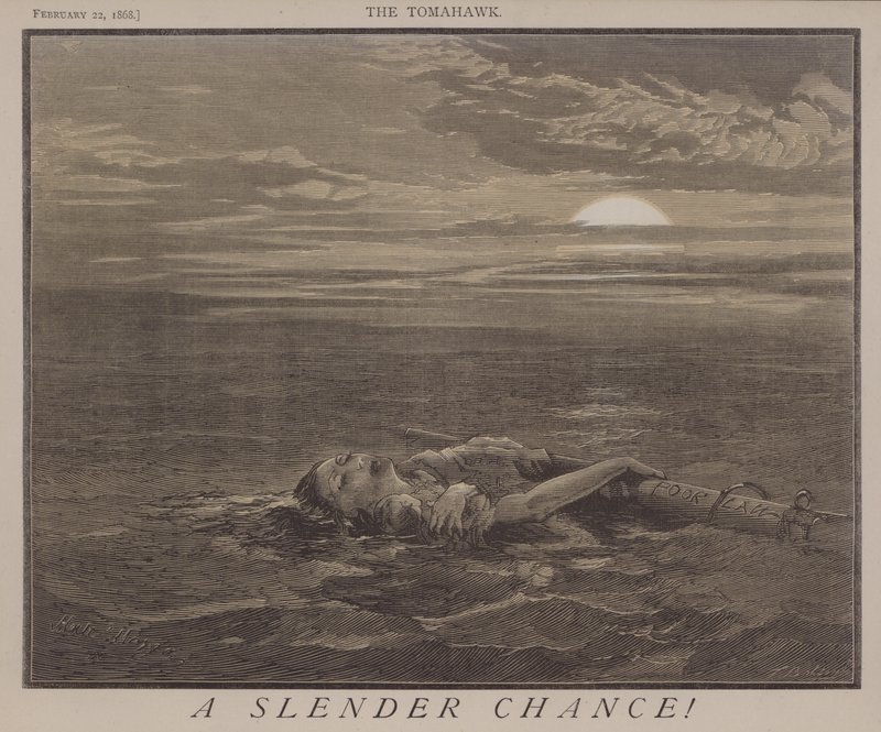 En lille chance! (farve litho) af Matthew