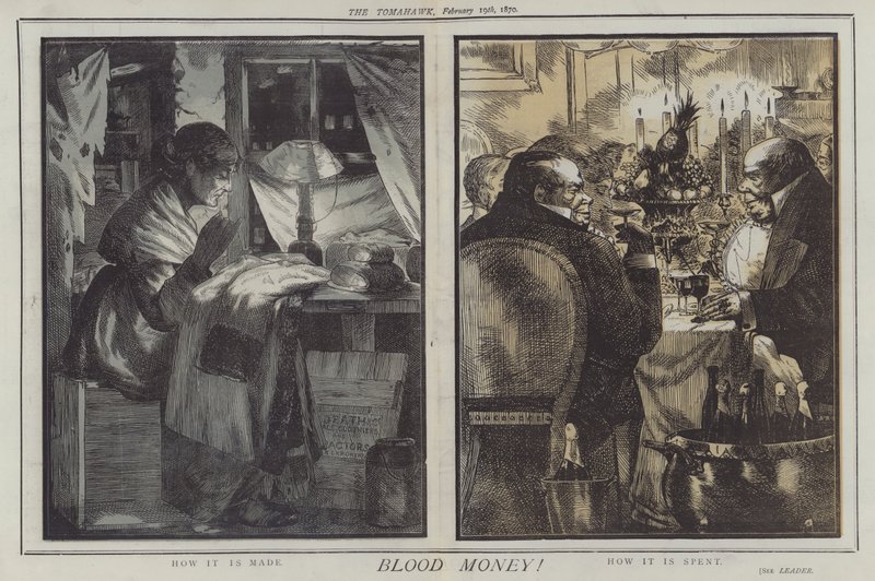Blodpenge! (farve litho) af Matthew