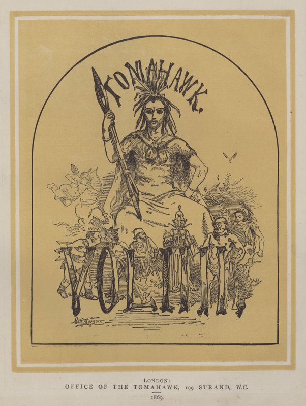 Illustration til magasinet Tomahawk af Matthew