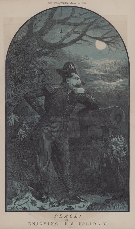 Fred! eller nyder sin ferie (farve litho) af Matthew