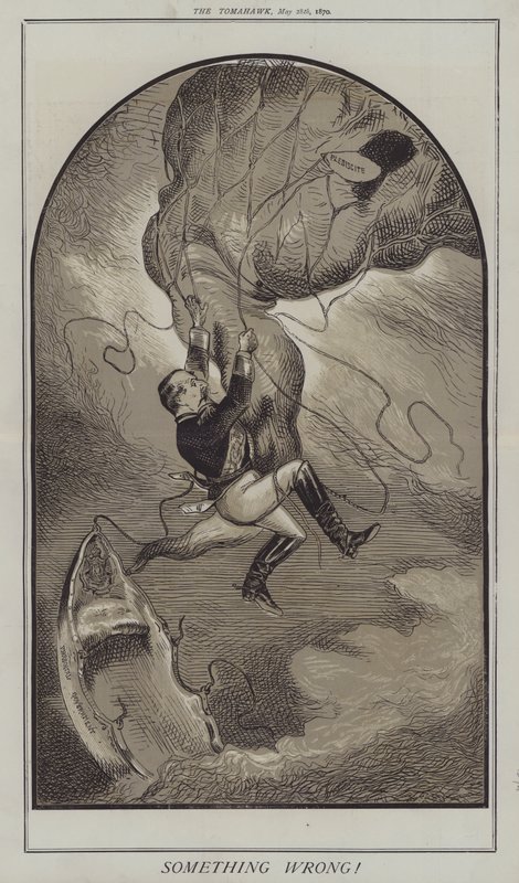 Noget galt! (farve litho) af Matthew