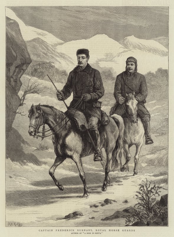 Kaptajn Frederick Burnaby, Royal Horse Guards af Matthew White Ridley