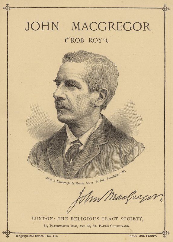 Portræt af John MacGregor af Maull and Fox