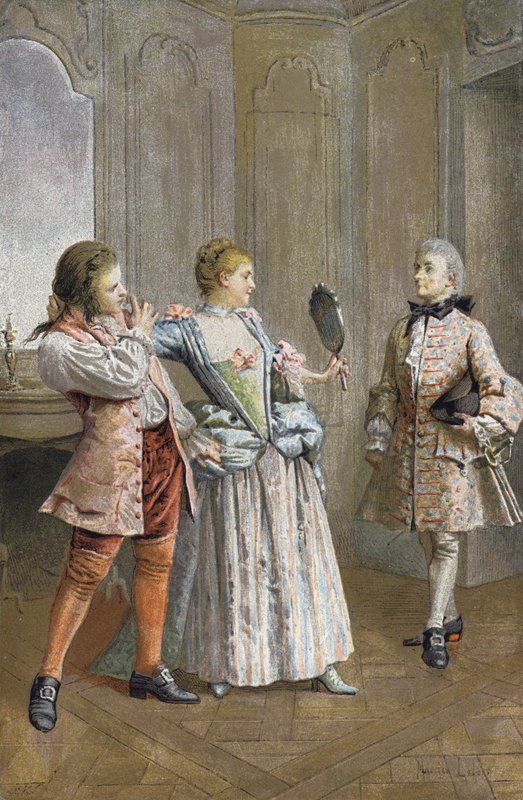 Spejlet af Maurice Leloir