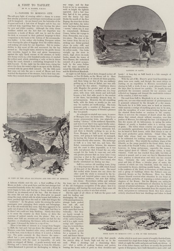 Et besøg i Tafilet, Tangier til Marokko by af Maurice Romberg