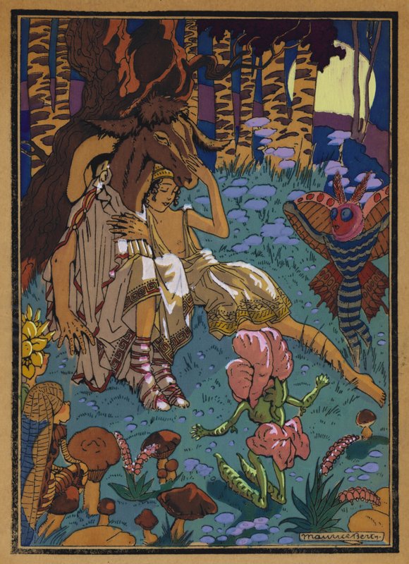 Illustration til Shakespeares A Midsummer Night